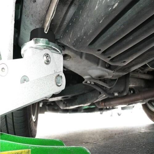 35% Hot Sales!!! Rail Floor Anti-Slip Slotted Frame Auto Car Jack Rubber Disk Pad for Pinch Weld