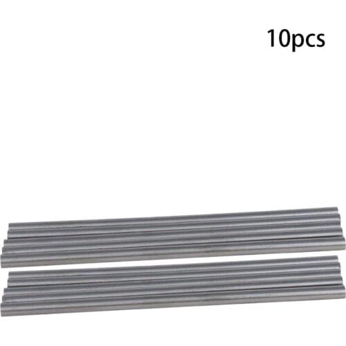 5/10pcs Round Rod Lathe Bar Stock 3~4mm Dia HSS Lathe Turning Tool 100mm Length Straight Solid Shaft Bars Machine Boring Tools