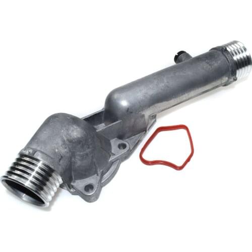 Aluminum Engine Coolant Thermostat Housing For BMW E39 528i 2.8L L6 11531740478