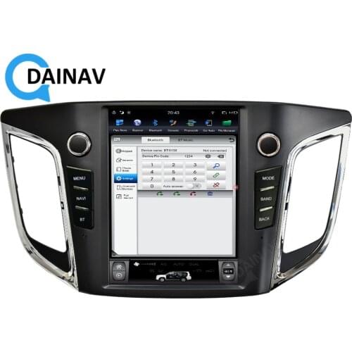 Vertical Screen Android Car GPS Navigation for-Hyundai IX25 Creta 2014-2018 Car Multimedia Player Auto Radio Tape Recorder