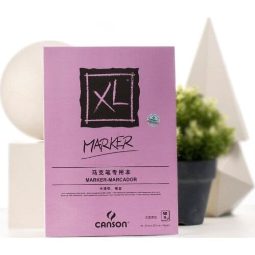 Canson XL Marker Papers Pad 70gsm 50 Sheets France A3 A4