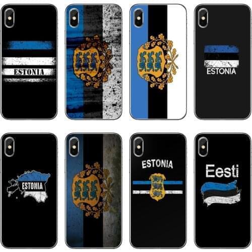 Estonia National flag Phone Case For Samsung Galaxy A71 A70 A60 A51 A50 A41 A40 A31 A30 A20E A21S A12 A10 A7 A5 A3