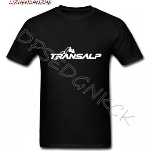 Transalp Supercycle Motorcycle Mens Sportswear T-shirt Classic Top Fashion Cotton Short Sleeve High Quality Free Shipping 082