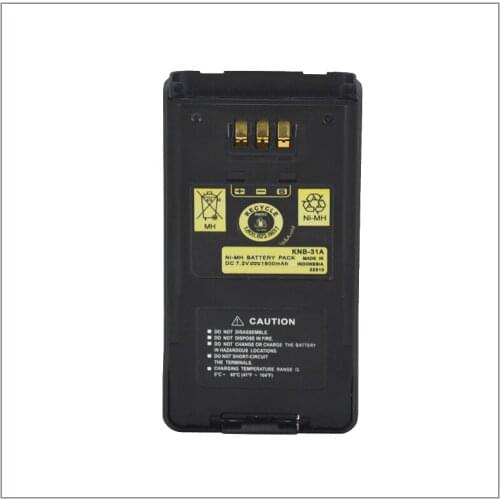 KNB-31A Ni-MH Battery 7.2V 1800mAh Battery Pack for KENWOOD TK-3185,TK-2180,TK-3180,TK-5210