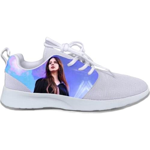2019 Hot Cool Fashion Pop Funny New Summer High Quality Sneakers Handiness Casual Shoes 3D Printed For Men Women Lana Del Rey