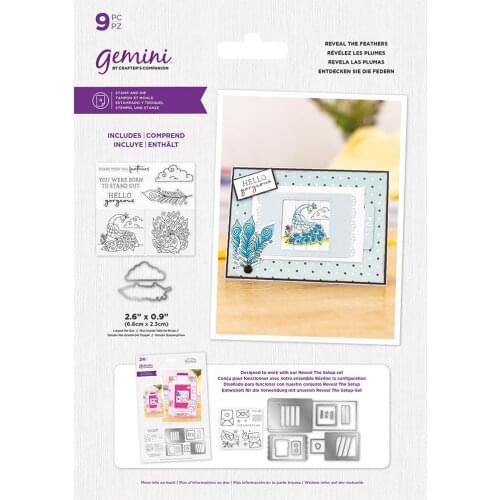 AliliArts Reveal The Feathers Metal Cutting Dies and stamp Scrapbook paper craft knife mould blade punch stencils dies 2021