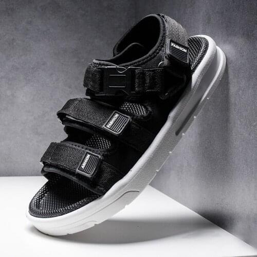 Mens Casual Sandals 2021 New Roman Shoes Breathable Mens Light Sandals High Quality Sports Sandals Hombreplus Sandals