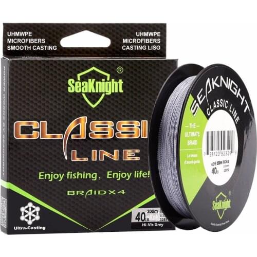 New best Classic 300M 4 Strands Braided Fishing Line Super Strong Braid PE Multifilament Rope 6-80LB 4 Weaves Saltwater Fishing