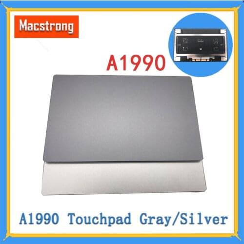 New Original A1990 Touchpad For MacBook Pro Retina 15" A1990 Trackpad Replacement Gray/Silver 2018 Year