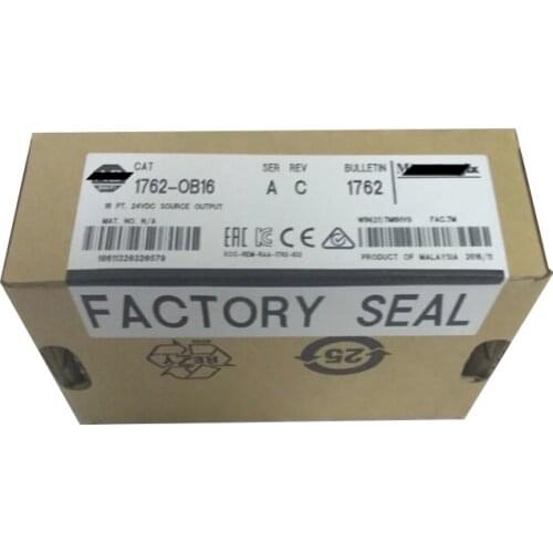 New Original 1762-OB16 PLC 24VDC 16 Outputs Digital Output Module