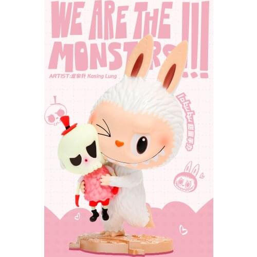 The Monster LABUBU sweet hanging card valentines Day Qixi birthday gift kid toy