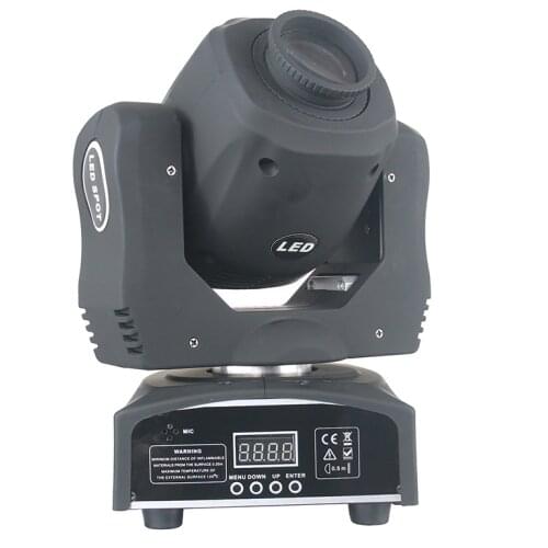 High Power LED 60W Gobo Spot Moving Head Light With DMX Control For Disco Di Pub Wedding Party Stage Moving Gobo Spot Light