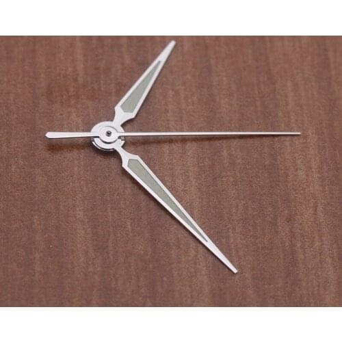 Green luminous watch hands GMT hands 8215 hands for miyota 2813 8205 8215 movement fit GMT Submariner Mens watch replace hands