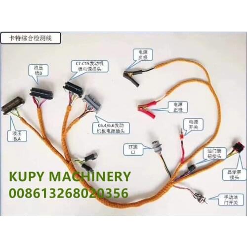 Engine Testing Wiring Harness Fits FOR Caterpillar