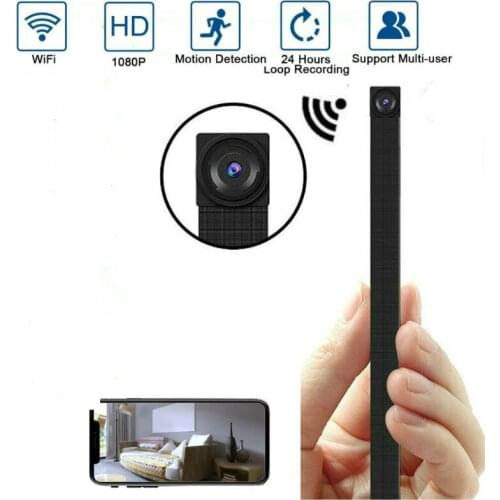 1080P Full HD Mini WIFI Flexible Camera Video Audio Recorder Motion Detection tiny Camcorder IP P2P Micro Cam with Spare lens