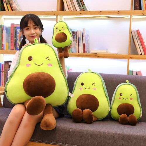 30 60CM Cute Stuffed Plush Toy Filled Doll Fruit Cushion Pillow Soft Plush Doll Toy Child Brinquedos Birthday Gift BK50MR