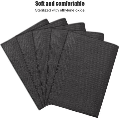 50pcs Disposable Tattoo Cleaning Wipes Dental Piercing Bibs Waterproof Sheets Double Layer Sheets Tattoo Accessories