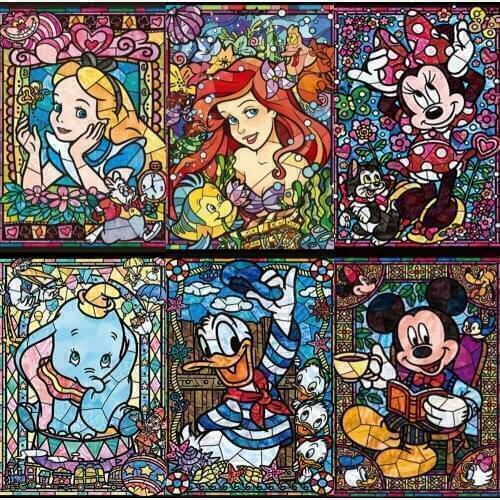 5D Diamond Painting Cartoon Fairy Princess Diamond Embroidery Cross Stitch Kit Mosaic Picture Rhinestone Home Decoration Gift
