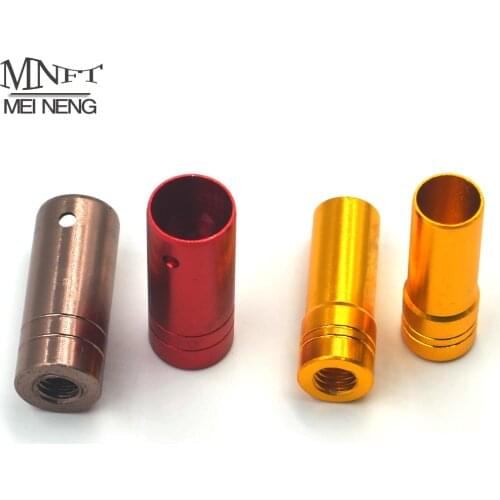 MNFT 1Pcs M8 Screw Net Handle Thread Adapter Fishing Rod Converted Into Dip Net Head Connector 2 Style Inside Diameter 10mm 12mm