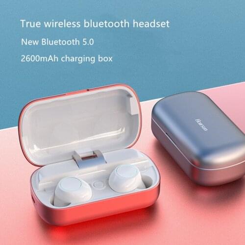 Dosmix TWS Wireless Headset Bluetooth 5.0 Earphones Twins Earphone With 2600 mAh Charging box For iPhone Xiaomi Meizu POP