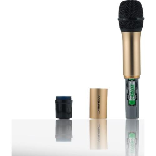Coolmusic Dual UHF Wireless Microphone