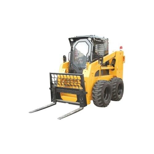 Hydraulic Motor SY45 700kg 4 Wheel Loading Mini Skid Steer Backhoe Loader