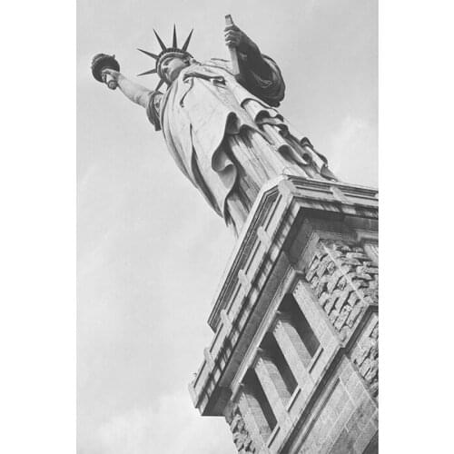 GELANYOUPIN 5d DIY Diamond Painting statue-of-liberty Full Drill Round Picture Of Cross Stitch Home Decoration Gift