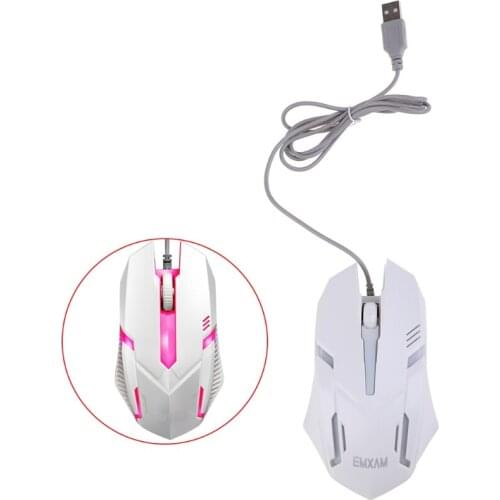 Keyboard Waterproof Mouse Mice USB Wired Gaming Accessories for microsoft PC Laptop Tablet Win XP/7/8 Mac10.2 A6HE
