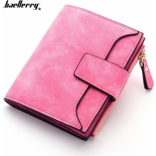 2021 Leather Women Wallet Hasp Small and Slim Coin Pocket Purse Women Wallets Cards Holders Luxury Brand Wallets Designer Purse