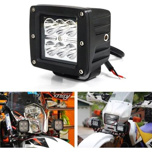 Square Additional Light Mount Fit For Honda NC700X NC750X CB500X 2013-2018 VFR800X Crossrunner 2011-2018 VFR1200X Crosstourer