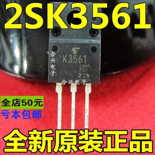 10 pçs/lote K3561 2sk3561 power MOSFET is brand new, original and ready to replace