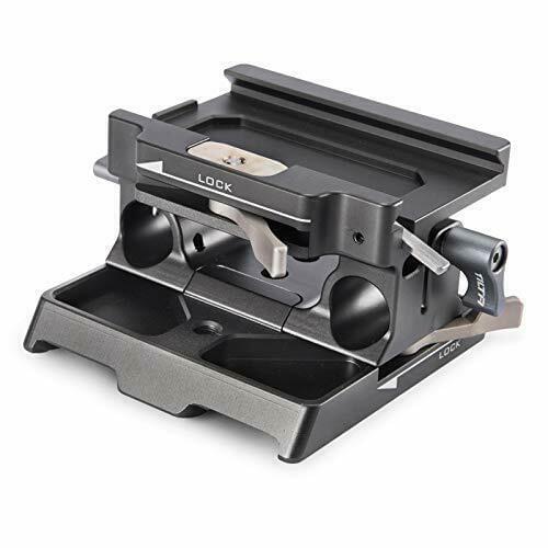 Tilta TA-BSP-15-G 15mm LWS Baseplate for BlackMagic BMPCC 4K 6K (Tilta Gray) CAGE TILTAING Z CAM CAGE GRAY or Tactical finished