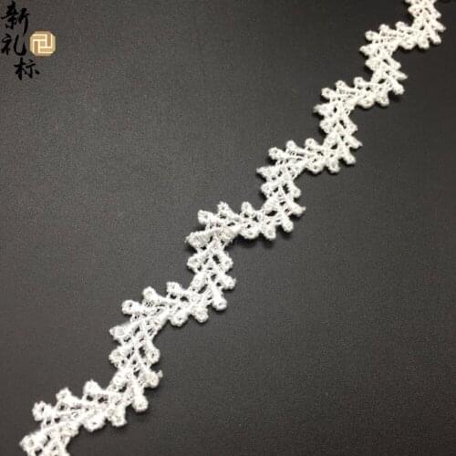 New Arrived 30Yards High Quality Decoration Water Soluble Flower Leaf Lace Trim Sewing Crafts Women Cloth Dress Accessories DIY