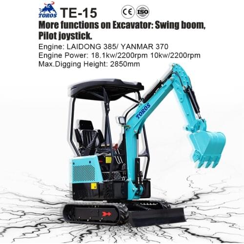 New Style Mini Excavator Small Backhoes Loaders Hydraulic Construction Equipment Mini Backhoe Tractor With Front End Loader
