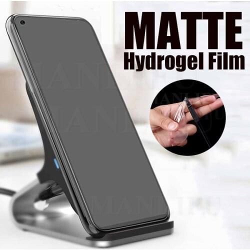 2Pcs Matte Hydrogel Film For Xiaomi Mi 10T Note 10 Lite Poco M3 X3 TPU Screen Protector For Redmi Note 9s 8T 9 Pro 5G Not Glass