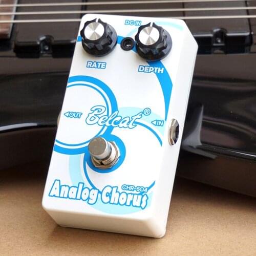 Belcat CHORUS Electric Guitar Effect Pedal Effects Stompbox with Rate Depth Control True bypass CHR-504