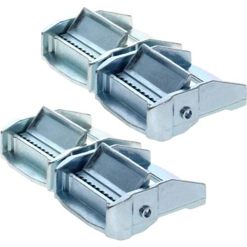 MroMax High Quality Strapping Accessories Zinc Alloy/Iron Buckle Size 25/32/50mm Rally 250KG Hardware Accessories Buckle 2/4pcs