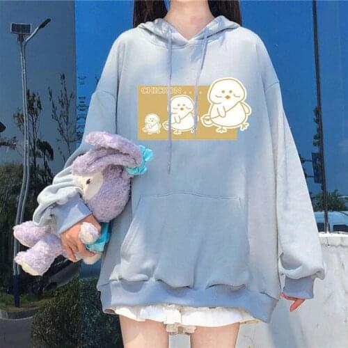 Женские толстовки с принтом SKNG China At AliExpress