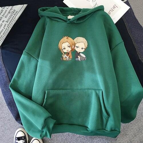 Anime Yaoi Bl Given Yaoi Given Hoodies Plus Size Hoodie Harajuku Pullovers Sweatshirt Haruki and Akihiko Winter Clothes Women