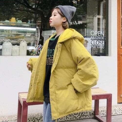 Winter Jacket Cotton Women 2020 New Loose Hooded Women Parka Coat Fashion Warm Thick Womens Jackets Leisure Womens Clothing