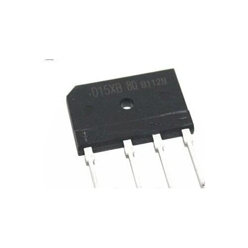 1pcs/lot D15SB80 D15XB80 D15SAB80 ZIP-4 Rectifier bridge stacking bridge flat bridge induction cooker spare parts