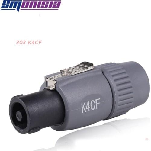 Smonisia 10pcs 4Pins Professional Speaker Plug XLR Jack Stage Audio Wire Aviation Connector