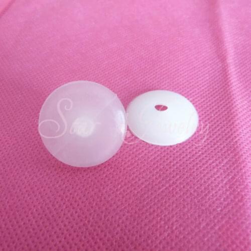 50pcs white color 25mm toy joint with washer for plush doll findings/c0