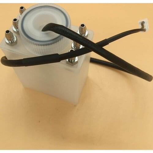 6 ways Sub ink tank with float level sensor for Spt 510 Konica 512 printhead Infiniti Phaeton Crystaljet inkjet printer