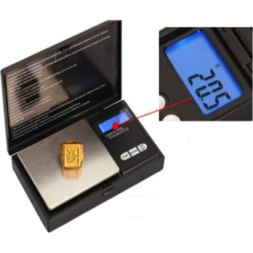 100g/0.01g LCD Digital Pocket Diamond Jewelry Bijoux Sterling Silver Scale Gold Gram Balance Weight Electronic Scales
