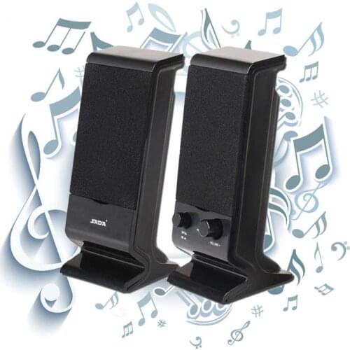 Computer Speakers USB Wired audio mini Stereo music sound Speaker For Computer Audio Multimedia Usb Subwoofer Desktop Game Audio