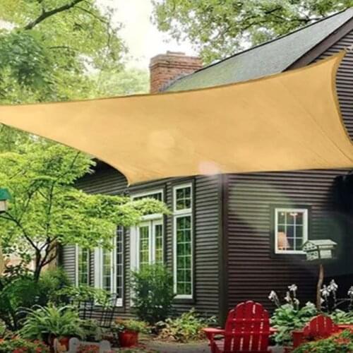 Summer Sun Shelter Sunshade Protection Shade Sail Awning Camping Shade Cloth For Beach Outdoor Canopy Garden Patio Supplies