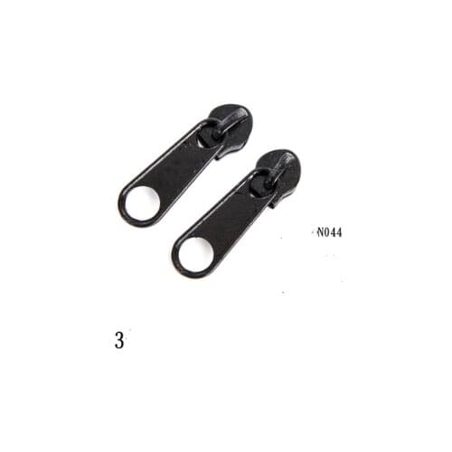 013 Top grade metal zipper head No.3 resin clothes lock copper zipper head nylon jacket chain head accessories