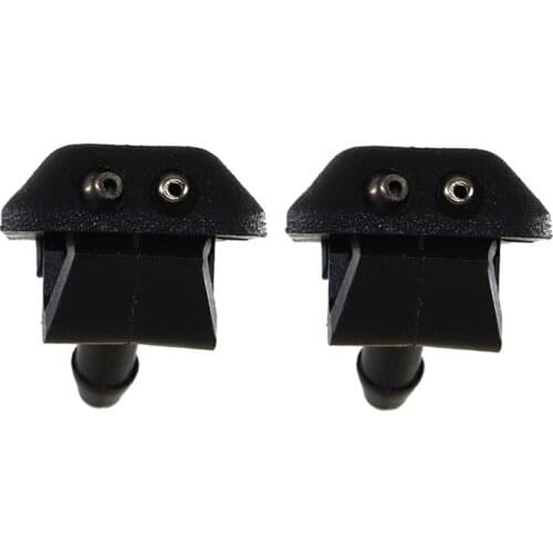 Pair Front Windshield Wiper Water Spray Jet Washer with Rubber Gaskets FOR VW SHARAN 7M8 7M9 7M6 1995-2010 MPV