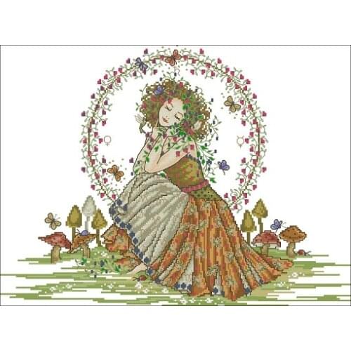 Genuine Product Egypt Long-staple Cotton Self-Made cross stitch kits Suite Joan Elliott-Earth Goddess